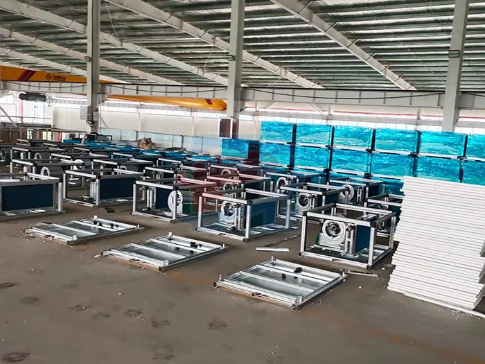 空調(diào)機(jī)組車(chē)間組裝 空調(diào)機(jī)組車(chē)間組裝